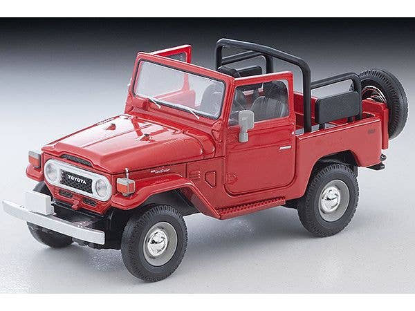 LV-N382a Toyota Land Cruiser 40 Open Top North American Specification (Red)