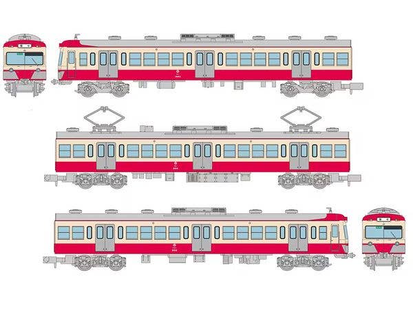 The Trains Collection Sangi Railway 801 Series 803 Formation Red Train Color 3-Car Set