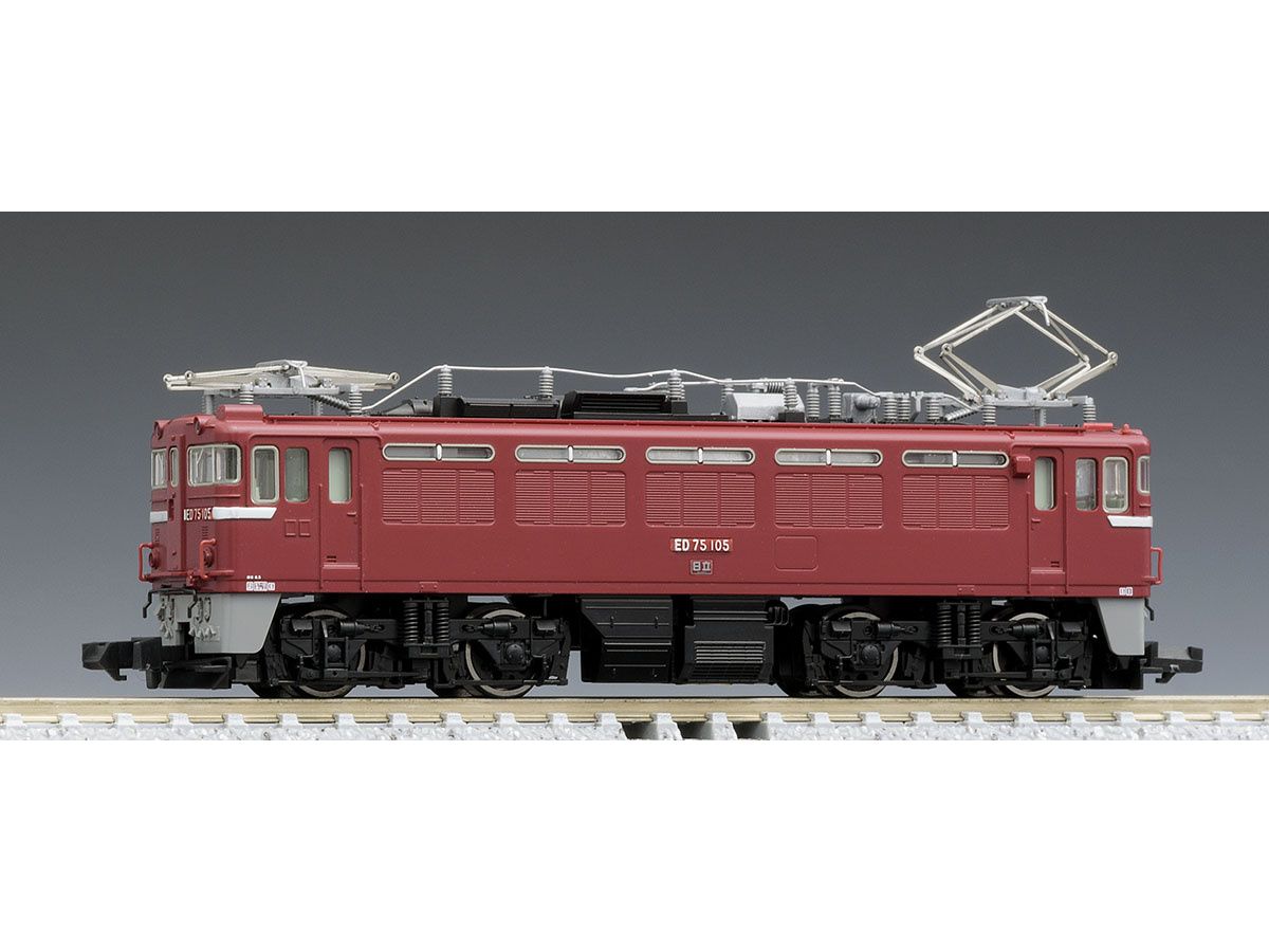 J.N.R. ED75 Type 0 Electric Locomotive ( without Visor, Later Version)