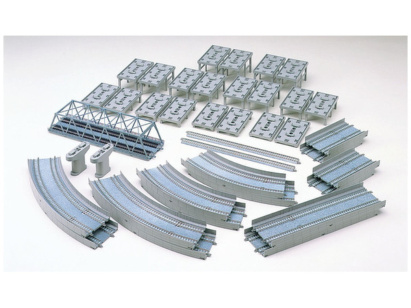 Rail Set Elevated Double Track Grade Separation Set (HC Pattern)