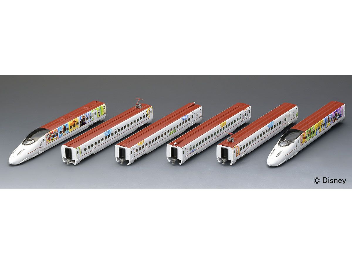 (Special Project) Kyushu Shinkansen 800-1000 Series (JR Kyushu WAKU WAKU SMILE Shinkansen) Set (6 Cars)