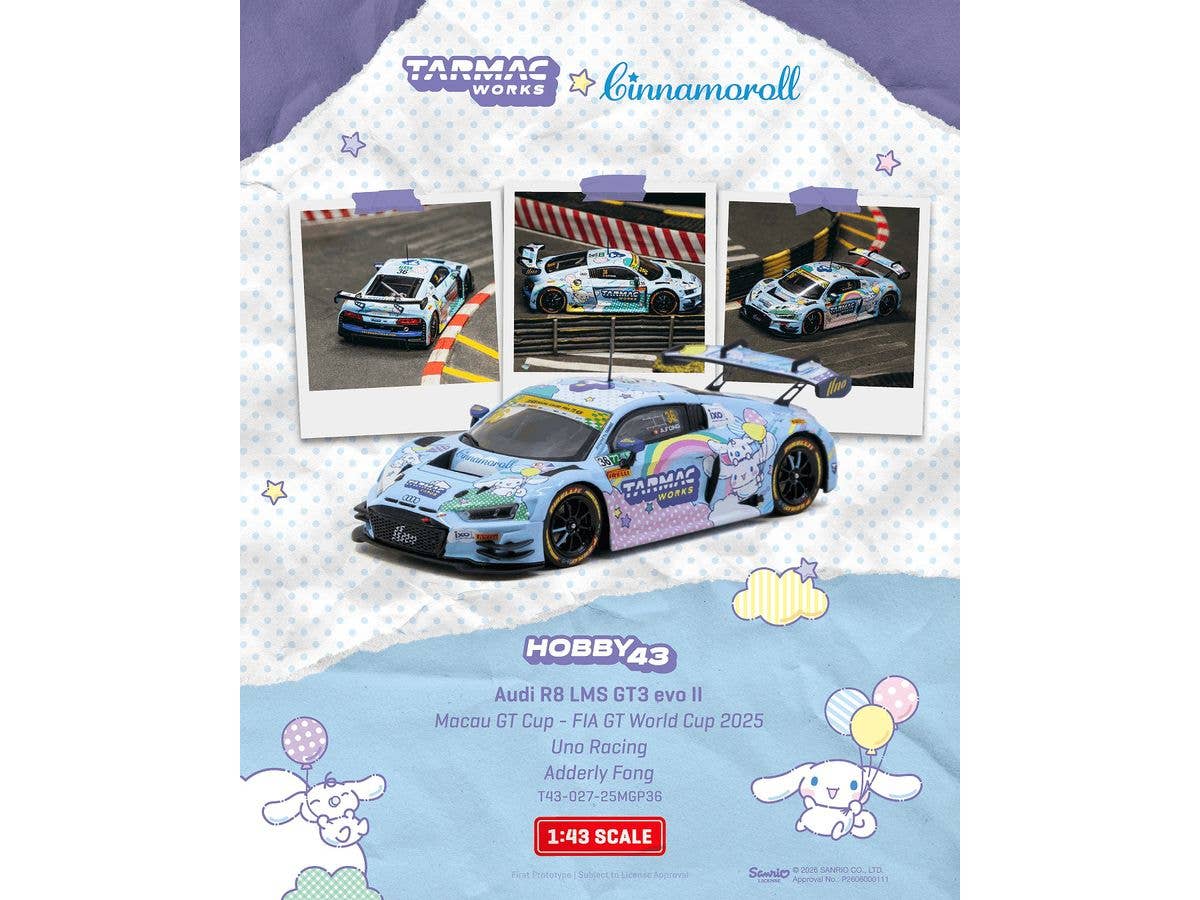 Audi R8 LMS GT3 evo II Macau GT Cup - FIA GT World Cup 2025 Uno Racing Adderly Fong