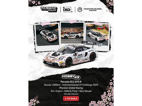 Porsche 911 GT3 R Suzuka 1000km - Intercontinental GT Challenge 2025 Phantom Global RacingSun Jingzu / Adderly Fong / Nico Menzel