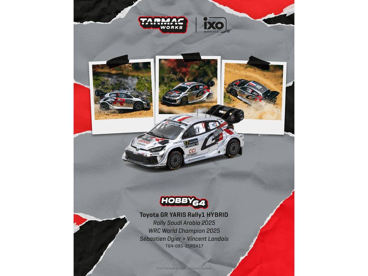 Toyota GR YARIS Rally1 HYBRID Rally Saudi Arabia 2025 WRC World