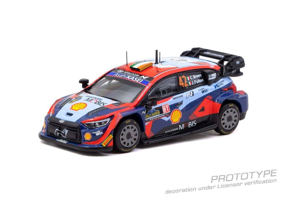 Hyundai i20 N Rally1 Hybrid Rally Sweden 2023 Craig Breen / James Fulton