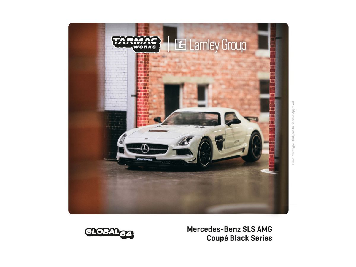 Mercedes-Benz SLS AMG Coupe Black Series White Metallic