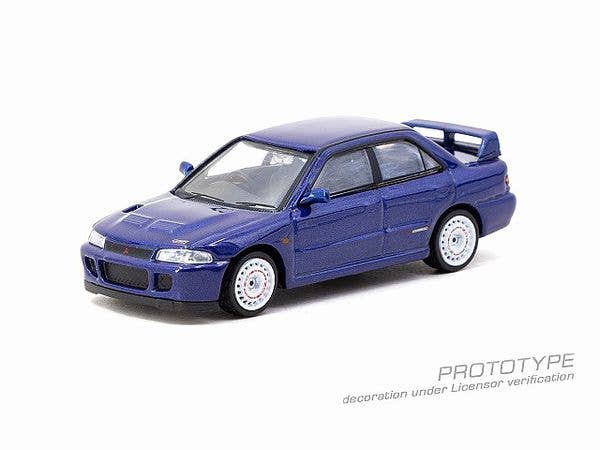 Mitsubishi Lancer GSR Evolution II Blue (Paper Box)
