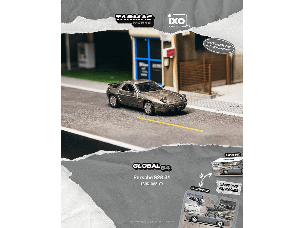 Porsche 928 S4 Grey Metallic