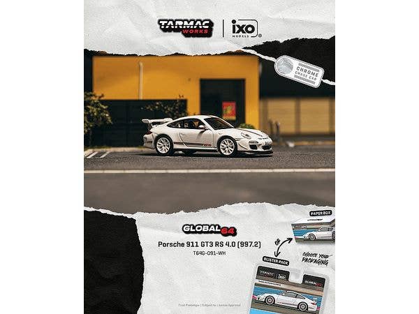 Porsche 911 GT3 RS 4.0 (997.2)White
