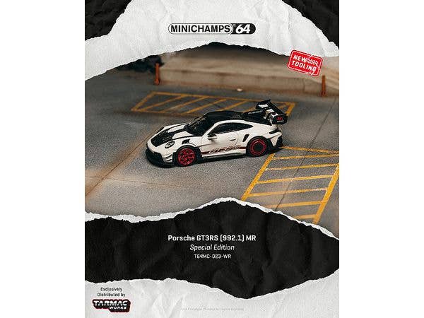 Porsche GT3RS (992.1) MRWhite RedTarmac Special Edition