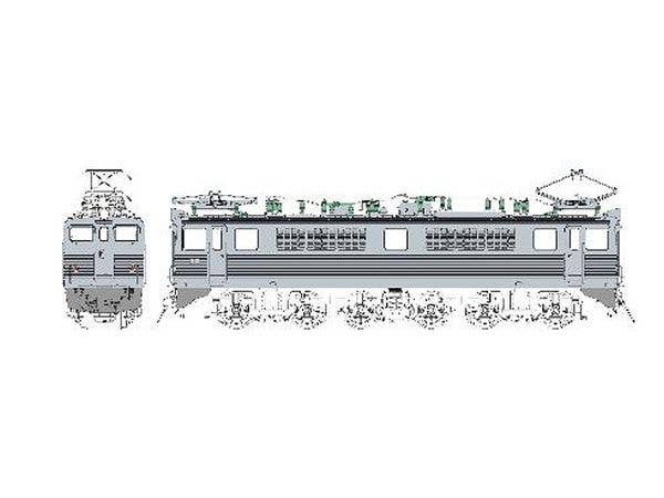 JNR Class EF30 Electric Locomotive (Units 2-17) with Motor