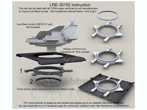 Armor Turret Base (General Use) | HLJ.com