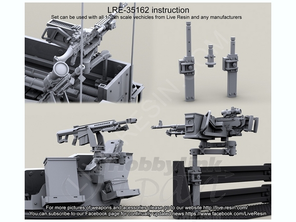Live Resin 1/35 MOUNTING BRACKETS Arms & Vertical Arm Gun Mounts LRE35162 Live Resin 1/35 MOUNTING BRACKETS Arms & Vertical Arm Gun Mounts LRE35162