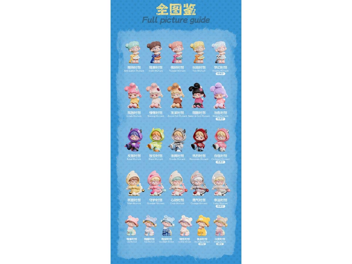 Baby Dora Quirky Cute Moments Series Mini Trading Figure: 1Box (12pcs)