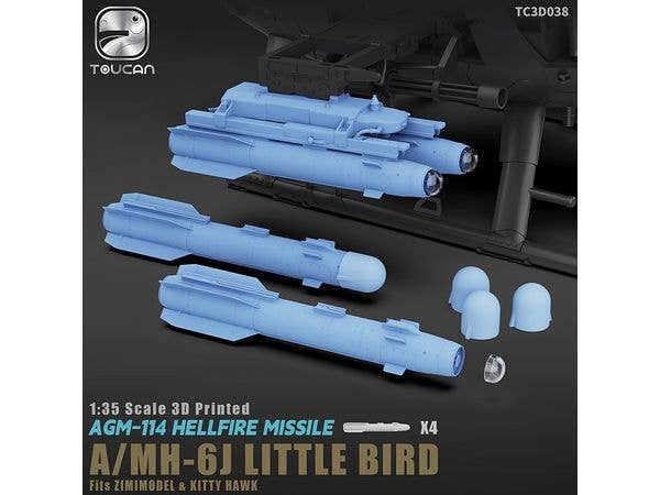 3D Printed AGM-114 Hellfire Missile