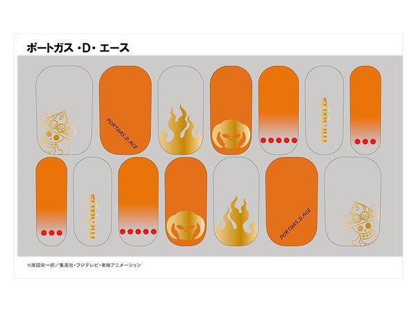 One Piece: Gel Tapinail Seal Portgas D. Ace