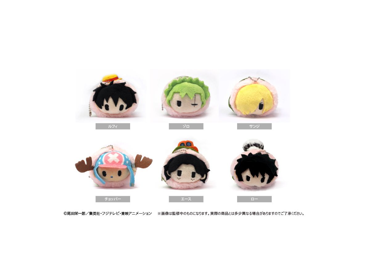 One Piece: Sakuramochi Mascot 1Box 6pcs