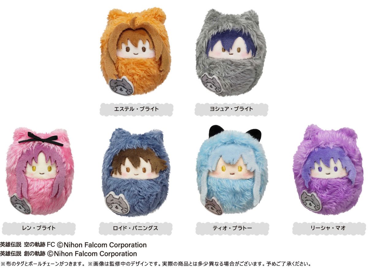 The Legend of Heroes Series Kurumitapinui Vol.1 1Box 6pcs