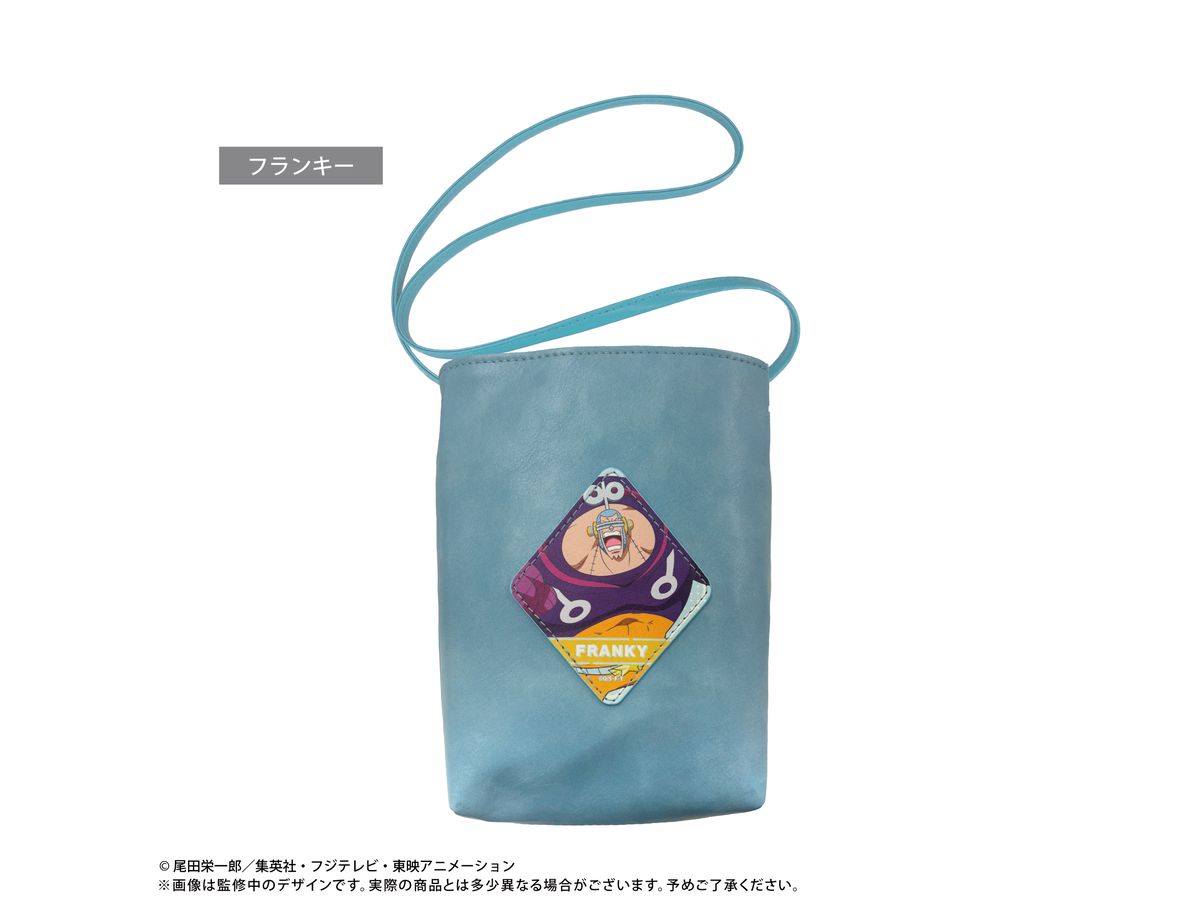 One Piece: Leather Smartphone Shoulder Egg Head Ver. Franky