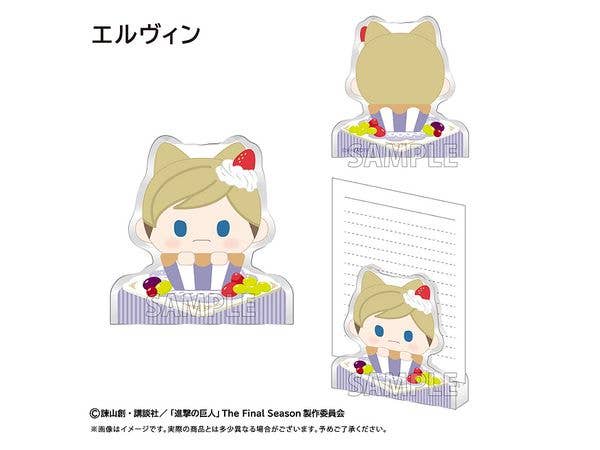 Attack on Titan: Acrylic Figure Memo Stand Vol. 2 Erwin