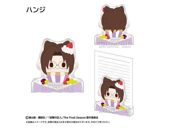 Attack on Titan: Acrylic Figure Memo Stand Vol.2 Hange