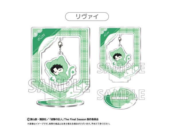 Attack on Titan Goodnight Series Swinging Acrylic Stand: Levi