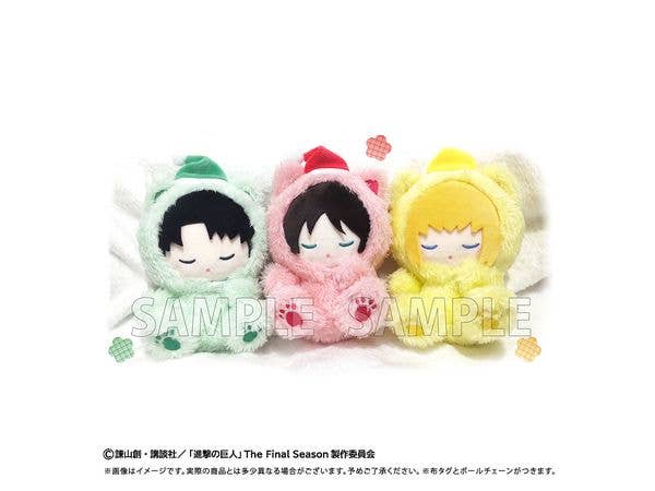 Attack on Titan Goodnight Series Goodnight Tapi Plushie Vol.1 Levi