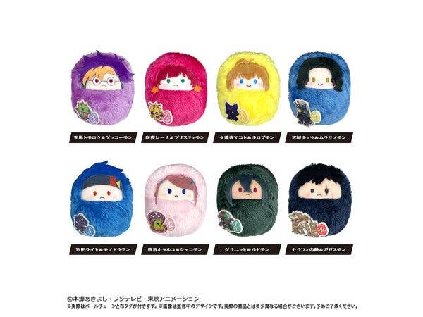 DIGIMON BEATBREAK: Kurumi Tapini Plushie DIGIMON BEATBREAK: Ver. 1 Box 8pcs