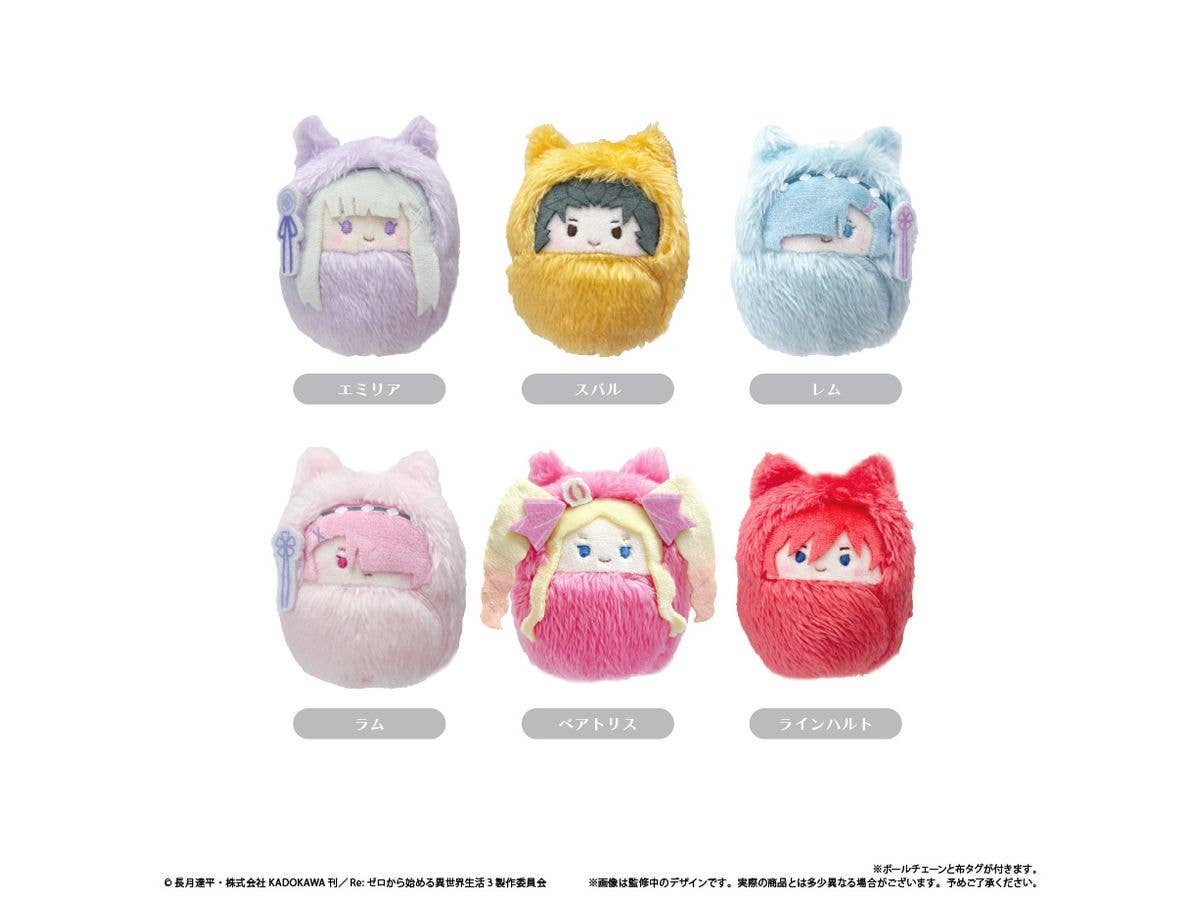 Re:Zero Starting Life In Another World: Kurumi Tappinui 1 Box 6Pcs