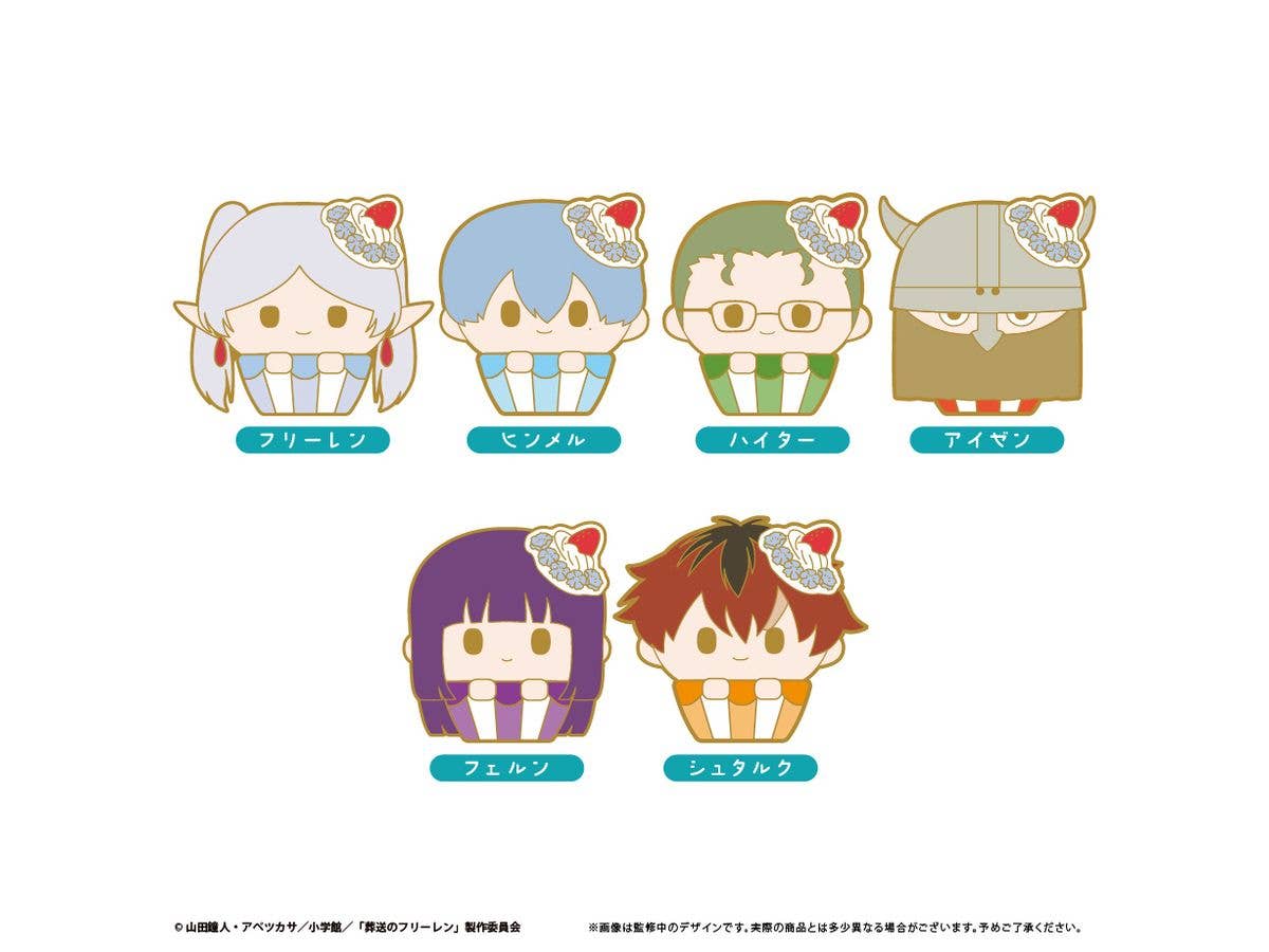 Funeral Of Freiren: Cupcake Tapi Pins 1 Box 6Pcs