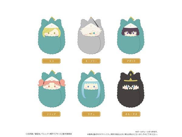 Atelier of Witch Hat: Walnut Pin Plushie 1 Box (6 pieces)