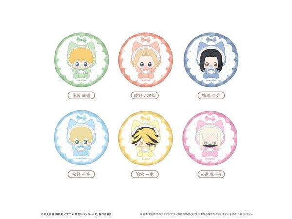 Tokyo Revengers Babutapi Plush Can Badge 1 Box (6 pieces)
