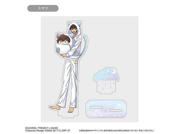 Code Geass: Lelouch of the Rebellion: Acrylic Stand Kurumi Pajama Ver. Suzaku