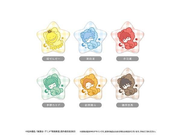Assassination Classroom: Goodnight Series Can Badge 1 Box (6 pieces)