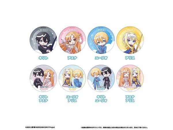 Sword Art Online: Fun Can Badges 1 Box (8 pieces)