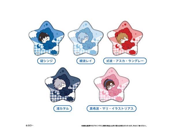 Evangelion Series Goodnight Series Can Badge 1 Box 5pcs