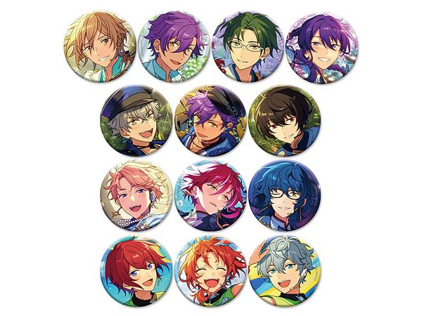 Ensemble Stars!!: Event Collection Can Badge [2022 SUMMER] -Idol Side- 1Box 13pcs