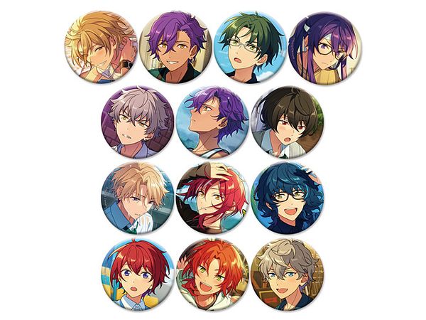 Ensemble Stars!!: Event Collection Can Badge [2022 SUMMER] -Casual Side- 1Box 13pcs