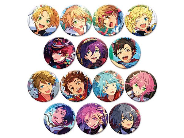 Ensemble Stars!!: Event Collection Can Badge [2022 AUTUMN] -Idol Side- 1Box 14pcs