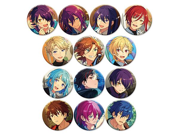 Ensemble Stars!!: Event Collection Can Badge [2022 WINTER] -Casual Side- 1Box 13pcs