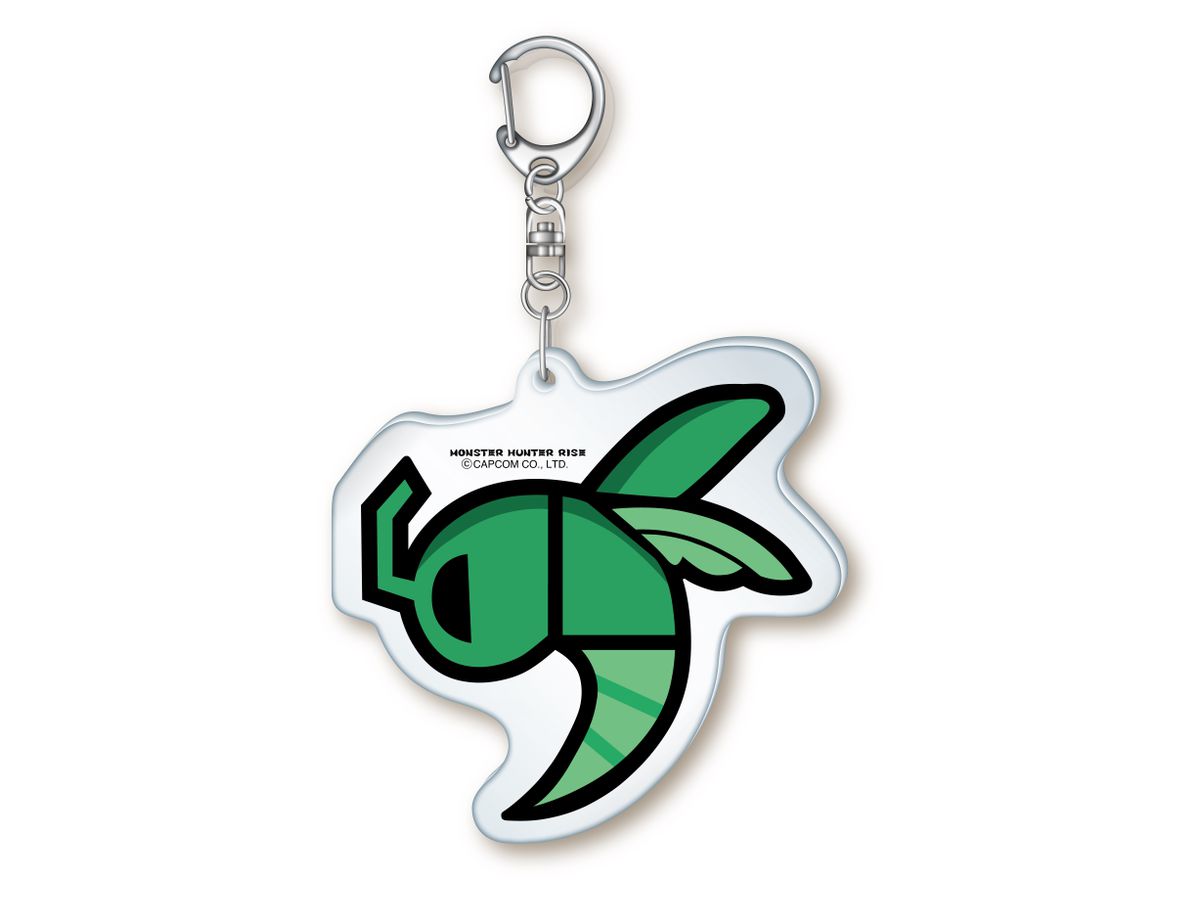 Monster Hunter Rise: Acrylic Push Keychain Shomushi