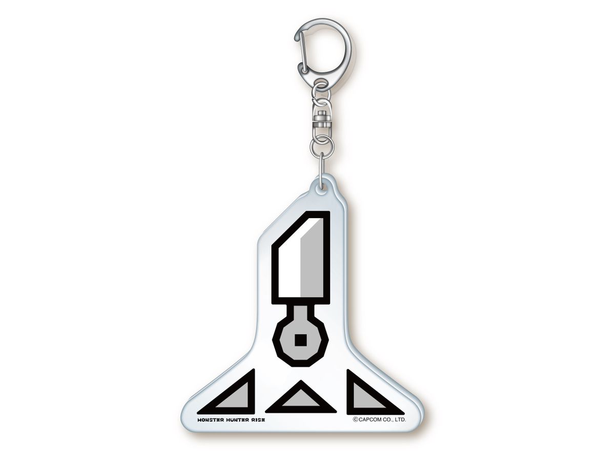 Monster Hunter Rise: Acrylic Push Keychain Kunai