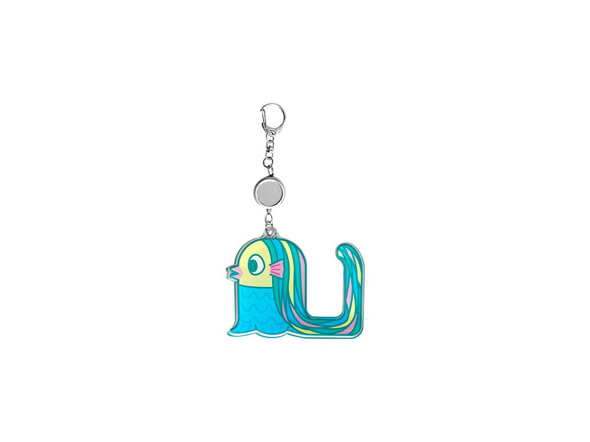 Push Keychain Amabie Colorful