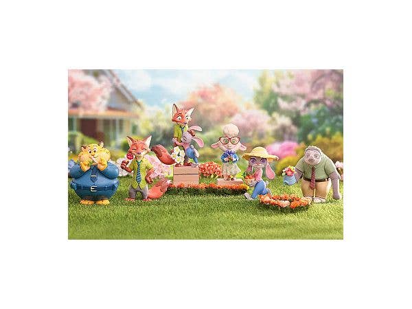 Disney Zootopia Flower World Series: 1Box (6pcs) (Reissue)