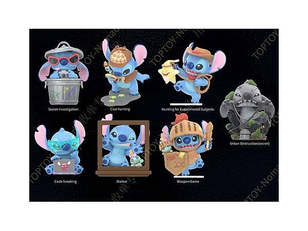 Disney Stitch Urban Adventure Series: 1Box (6pcs)