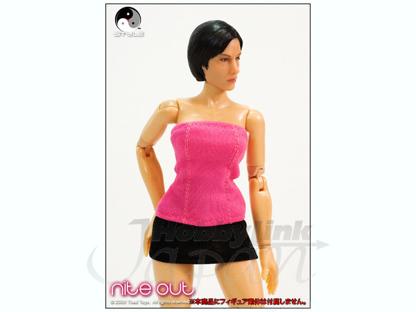 Triad Style Female Outfit Nite Out Tube Top Pink Ver.