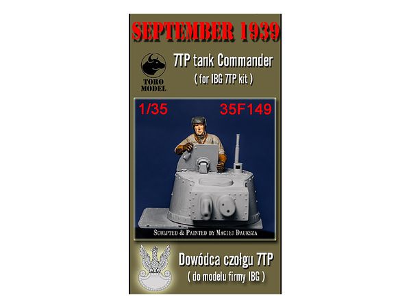 September 1939 - 7TP Tank Commander (for IBG 7TP kit)
