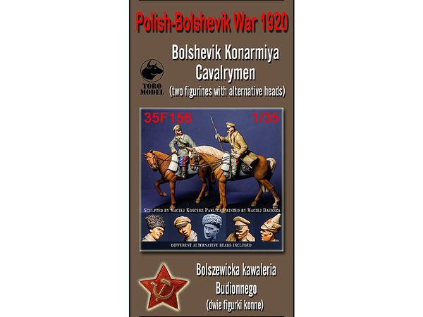 Polish-Bolshevik War 1920 - Bolshevik Konarmiya Cavalrymen (TRM35F154 +TRM35F155)