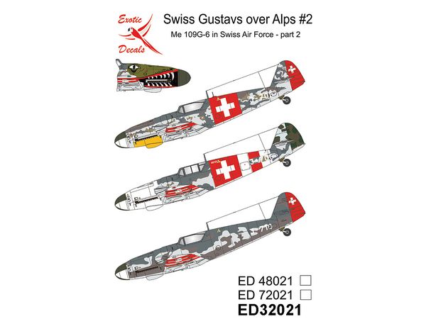 Swiss Gustavs over Alps #2 - Me 109G-6 in Swiss Air Force, part 2