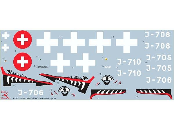 Swiss Gustavs over Alps #2 - Me 109G-6 in Swiss Air Force, part 2